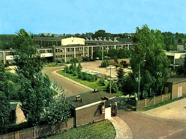 Instytut Kolejnictwa w latach 50-tych (fot. Archiwum IK)